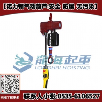 NOLD-025P諾力頓氣動(dòng)葫蘆 提升高度3米 鏈條長(zhǎng)度可定制