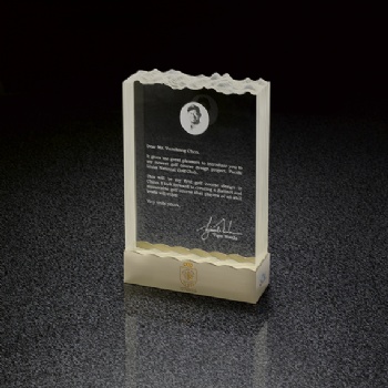 水晶獎(jiǎng)杯定制 精雕大獎(jiǎng)杯 校慶禮品 金屬獎(jiǎng)杯