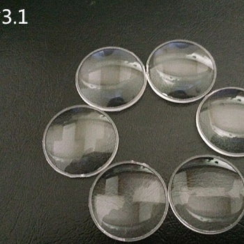 光學(xué)透鏡亞克力COB燈透鏡led手電筒路燈平凸小透鏡光學(xué)放大鏡