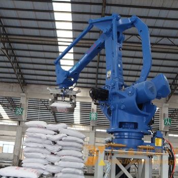 廣東化肥工業(yè)機(jī)器人，化肥工業(yè)機(jī)械手，化工原料碼垛機(jī)