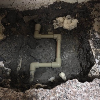 深圳各大小區漏水探測，地上有水冒上來檢測維修