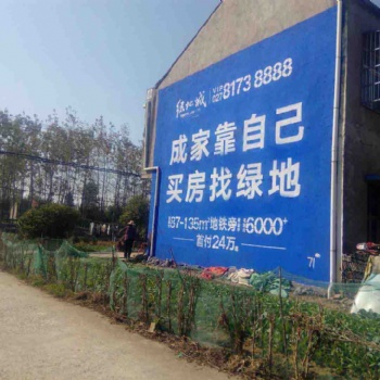 邵陽市雙清區大祥區北塔區墻體廣告、彩繪噴繪公司