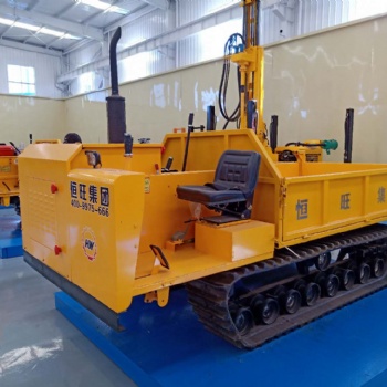 工程履帶運(yùn)輸車 3噸工程運(yùn)輸車 液壓翻斗車履帶運(yùn)輸車