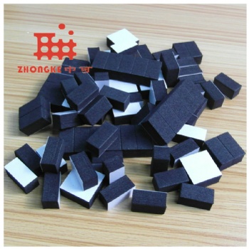 廠家供應(yīng)圓形自粘海綿墊圈 白色硅膠墊 密封硅膠墊片