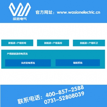 新能源戶用系統(tǒng)哪家強(qiáng)？中國湖南找威勝電氣！