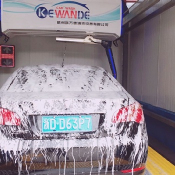 人工洗車費(fèi)時費(fèi)力 杭州科萬德智能電腦全自動洗車機(jī)來幫您
