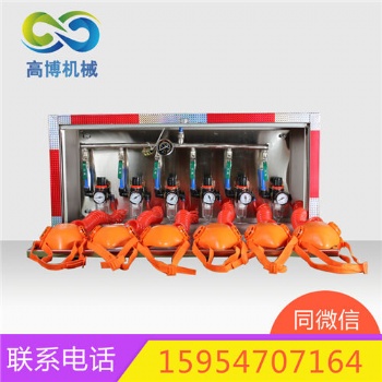硐室礦用壓風(fēng)自救箱已安裝 ZYJ礦用壓風(fēng)自救裝置