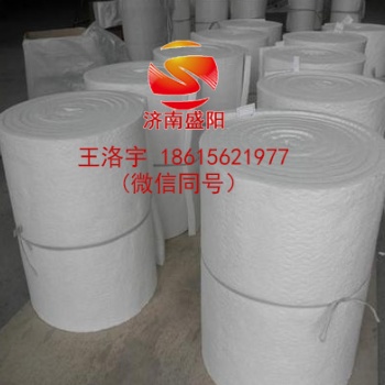 山東濟南盛陽高溫耐火毯，保溫毯