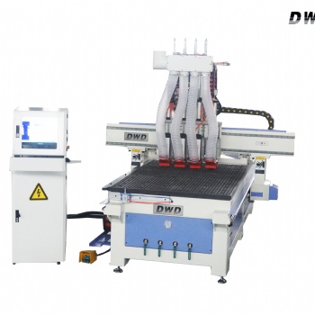 德沃德NM-484P氣動(dòng)四工序開料機(jī), 櫥柜開料機(jī), 四頭，自動(dòng)推料