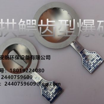 上海朗晏 專業(yè)生產(chǎn)爆破片 廠家定制反拱鱷齒型爆破片