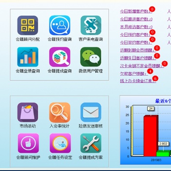 【會員管理軟件】全國健身房游泳館智能管理系統