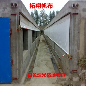 保暖防水豬場窗簾布 批發(fā)零售養(yǎng)殖場卷簾 美觀實用雞舍牛棚圈簾