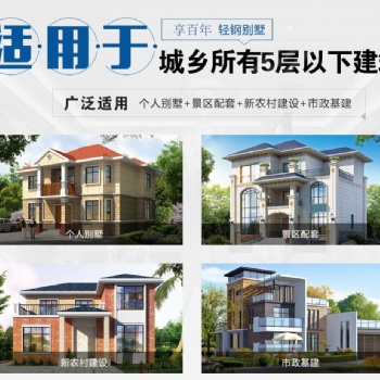 國家倡導(dǎo)農(nóng)村建設(shè)輕鋼別墅回到資本補貼!2019年不蓋房子成一大損失