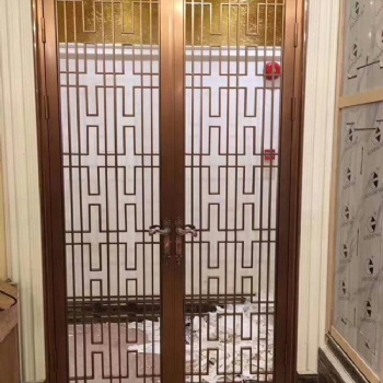 定制不銹鋼屏風 、屏風隔斷、酒店鏤空花格、金屬玄關、激光屏風