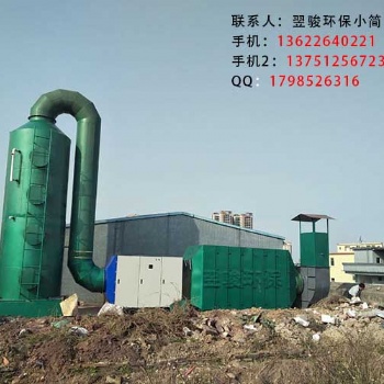 VOCs氣體凈化解決方案翌駿環保有機廢氣處理設備