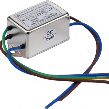 賽紀濾波器220V/380V單相雙級EMI抗干擾音響音頻端子臺插座凈化器