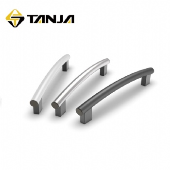 TANJA L21 弧形亞光飾面 管式手柄機床把手 時尚機械設(shè)備把手