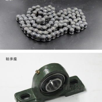 渣土車自動篷布鏈條傳動配件漲緊輪軸承座萬向節(jié)電機板軸承座