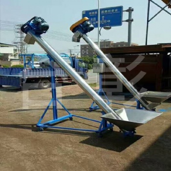 廠(chǎng)家批發(fā)全自動(dòng)螺旋上料機(jī) 不銹鋼螺旋輸送機(jī) 巢湖不銹鋼螺旋提升機(jī)