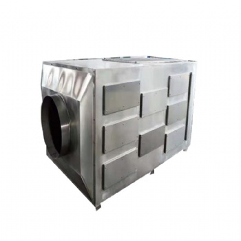 滄州泊寧橡膠廠用活性炭廢氣凈化器2萬(wàn)風(fēng)量**驗(yàn)收通過(guò)