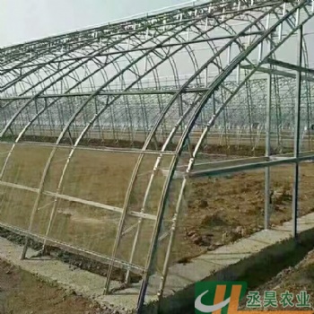 泊頭市丞昊農(nóng)業(yè) 雙膜骨架大棚 可上雙層塑料薄膜 C型鋼骨架