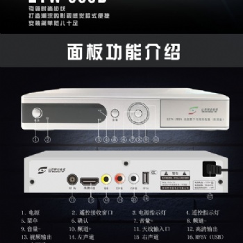 深圳機頂盒廠家 專業(yè)為電視臺定做 DTMB高清機頂盒支持杜比/CA