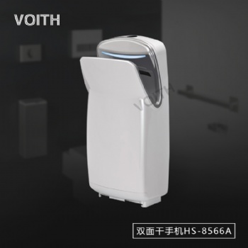 落地式無(wú)刷高速干手器 HS-8566A立式速干干手器 洗手間寫字樓掛壁式烘手器
