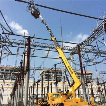 高空廣告牌安裝、拆卸電線拆牌、大棚安裝結構祥順高空作業車在你身邊