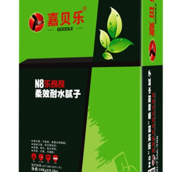 嘉貝樂(lè)N8“樂(lè)刮刮”柔效耐水膩?zhàn)訅γ婺ɑ遗握移椒莱笨归_(kāi)裂環(huán)保無(wú)毒