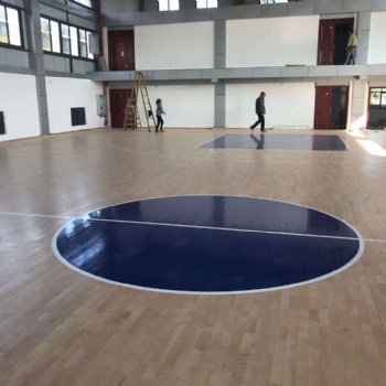 成都籃球館運動木地板生產廠家，勝楓