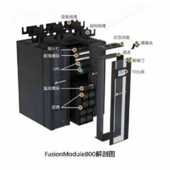 華為FM5000智能微模塊數據中心，10000余案例北京科而普