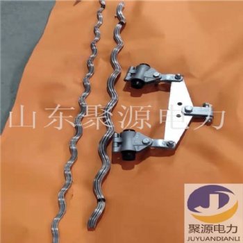 ADSS光纜用預絞式雙懸垂線夾，雙懸掛線夾