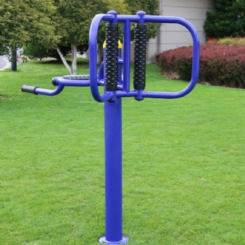 戶外小區(qū)公園健身器材 廠家 坐式腰背按摩器 標(biāo)準(zhǔn)制作新國(guó)標(biāo)塑木
