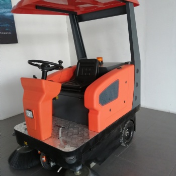廠區(qū)物業(yè)座駕電動(dòng)掃地機(jī)多功能清掃車