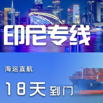 廣州深圳義烏運(yùn)3C產(chǎn)品及配件到印尼海運(yùn)雙清