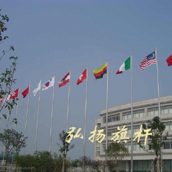 蚌埠電動(dòng)旗桿-蚌埠旗桿-合肥弘揚(yáng)旗桿廠