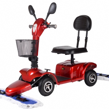 駕駛式電動(dòng)塵推車商場(chǎng)超市洗地拖地車
