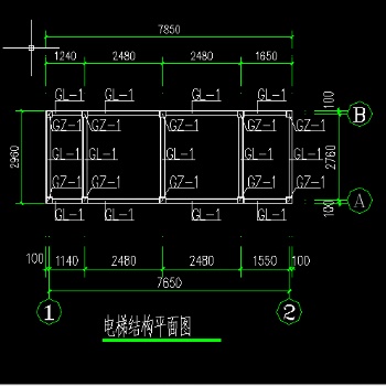 鋼結(jié)構(gòu)設(shè)計(jì)-電梯項(xiàng)目工程設(shè)計(jì)圖