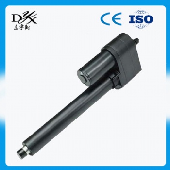 廠家 工業(yè)節(jié)流閥用電動推桿 直流24V電機推桿 極限負載1噸