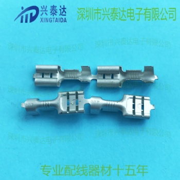 AMP41274端子TYCO連接器TE6.35汽車端子泰科250母端子安普41274