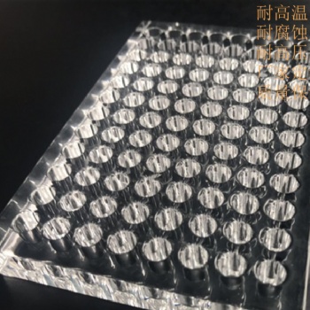上海增友生物Y-96968全石英96孔酶標(biāo)板帶框可拆卸96孔石英酶標(biāo)板不可拆石英酶標(biāo)板測紫外