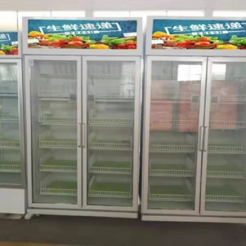 廣州社區(qū)蔬菜水果團購自提柜 自動售賣機