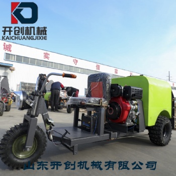 風送式打藥機是360度噴霧 各角度均可單獨關閉 風力大均勻施藥、作業效率高，省時省力。