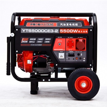 伊藤動(dòng)力5kw三相汽油發(fā)電機(jī)YT6500DCE3-2