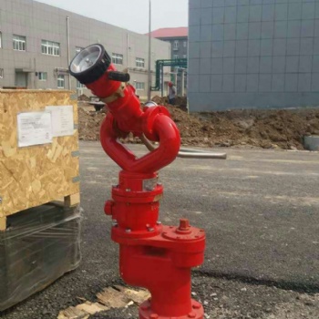 山東防凍自泄式消防水炮廠家定制 快開調(diào)壓全裝型消防水炮加工 PS40W-PS50W