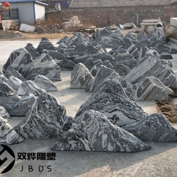 樓盤地產庭院造景假山薄片石泰山石片石廠家批發零售