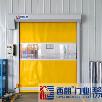 東營與AGV聯(lián)動(dòng)的快速卷簾門