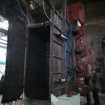 青島鑄機城供應Q37吊鉤式拋丸清理機