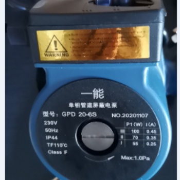 地暖循環(huán)水泵的一般故障