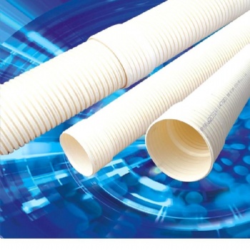廠家PVC-U雙壁波紋管110-500規(guī)格齊全